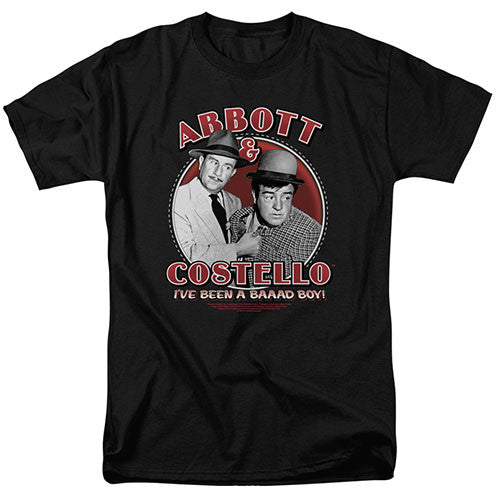 Abbott & Costello Bad Guy Adult/Unisex Tshirt Size S-3X