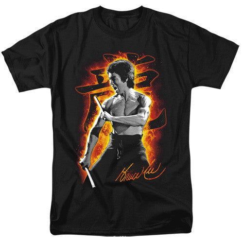 Bruce Lee Dragon Fire Adult/Unisex Tshirt Size S-3X
100% cotton high quality pre shrunk machine washable t-shirt