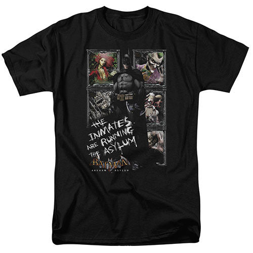 DC Comics Batman Running the Asylum Adult/Unisex Tshirt Size S-2X
100% Cotton High Quality Pre Shrunk Machine Washable Tshirt