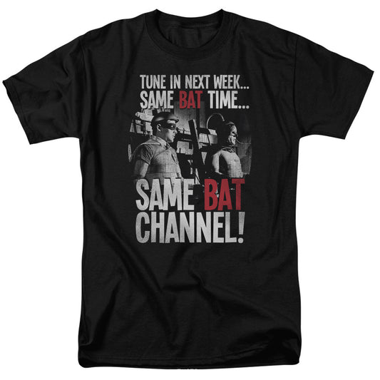 Batman-Bat channel
100% cotton high quality pre shrunk machine washable t-shirt