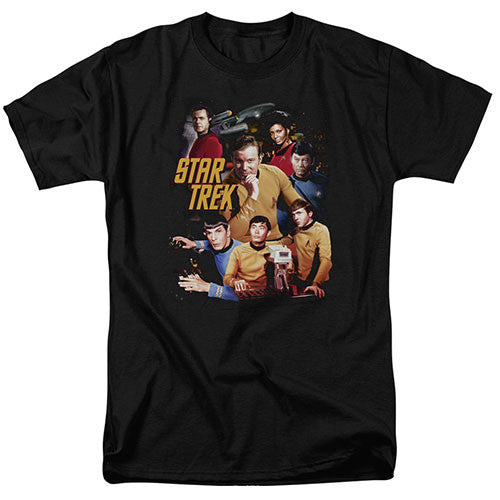Star Trek AT The Controls Adult Unisex Tshirt Size S-2X
100% Cotton High Quality Pre Shrunk Machine Washable T Shirt