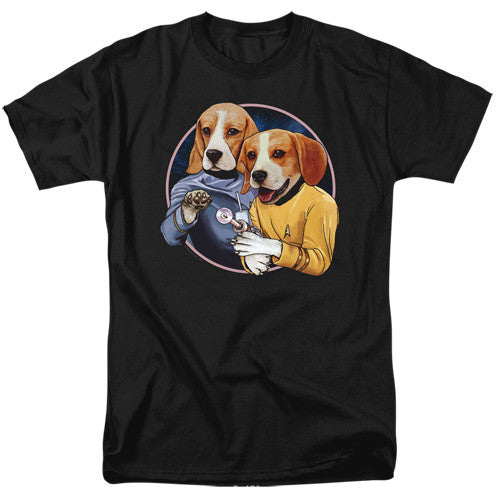 Star Trek-Trek Dogs Adult Unisex Tshirt Size S-2X
100% Cotton High Quality Pre Shrunk Machine Washable T Shirt