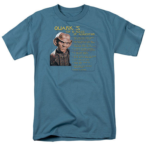 Star Trek Quarks Rules Adult Unisex Tshirt Size S-2X