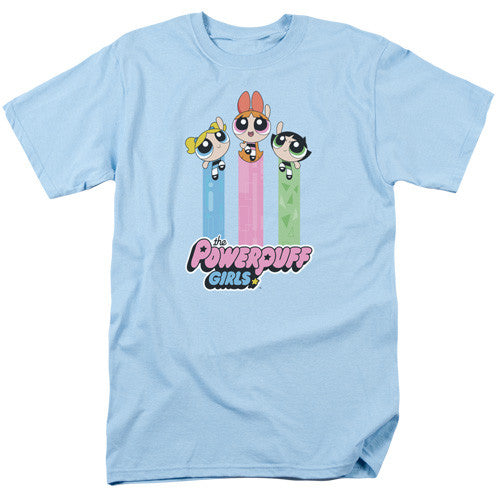 Powerpuff Girls-The Girls Fly Adult Unisex Tshirt Size S-2X
100% Cotton High Quality Pre Shrunk Machine Washable T Shirt