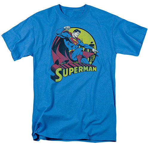 DC Comics Superman Adult/Unisex Tshirt Size S-2X (Turquoise)
100% Cotton High Quality Pre Shrunk Machine Washable Tshirt