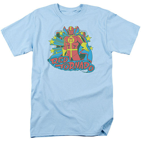 DC Comics Red Tornado Stars Adult/Unisex Tshirt Size S-2X
100% Cotton High Quality Pre Shrunk Machine Washable Tshirt