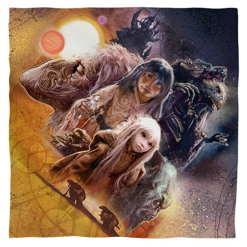 Dark Crystal -Painted poster bandana
100% polyester light weight ultra-soft feel size 22x22