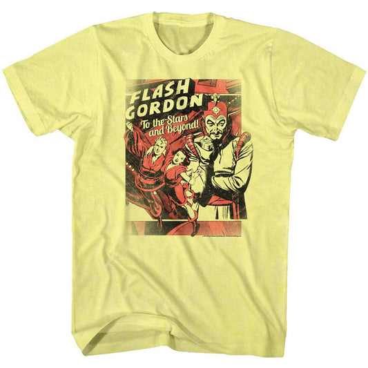Flash Gordan To The Stars and Beyond Adult/Unisex Tshirt Size S-2X
100% Cotton High Quality Pre Shrunk Machine Washable Tshirt