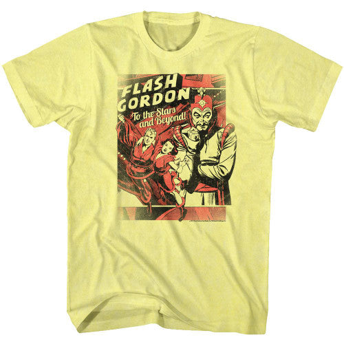 Flash Gordan To The Stars and Beyond! Adult/Unisex Size S-2X