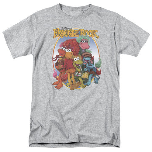Fraggle Rock Group Hug Adult Unisex Tshirt Size S-2X
100% Cotton High Quality Pre Shrunk Machine Washable T Shirt
