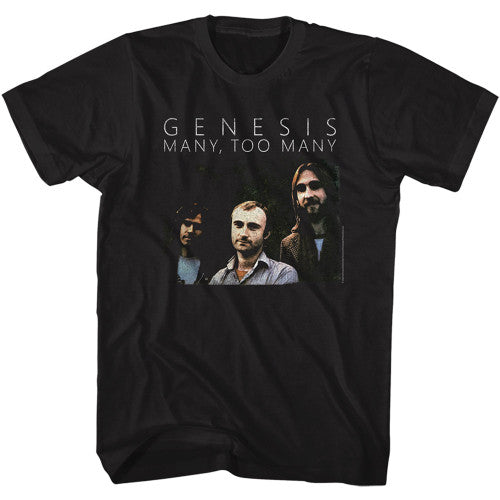 Genesis Many Too Many Adult/Unisex Tshirt Size S-2X