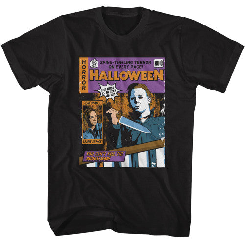 Halloween Horror Comic Adult Unisex Tshirt  Size S-2X