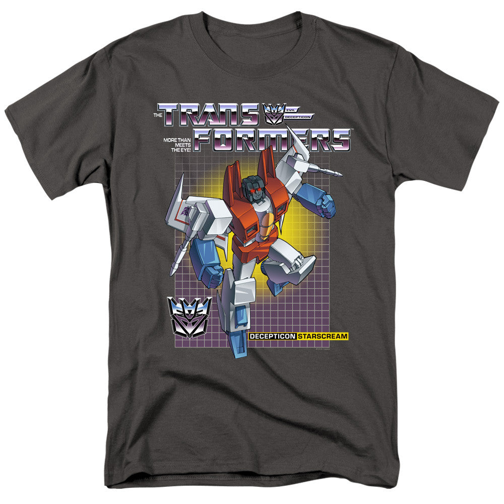 Transformers Starscream Adult Unisex Tshirt Size S-2X
100% Cotton High Quality Pre Shrunk Machine Washable T Shirt