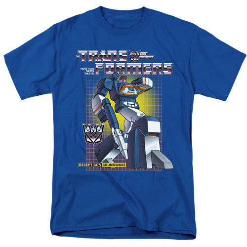 Transformers Soundwave  Adult Unisex Tshirt Size S-2X