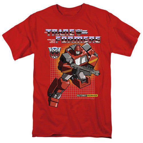 Transformers Ironhide Adult Unisex Tshirt Size S-2X
100% Cotton High Quality Pre Shrunk Machine Washable T Shirt