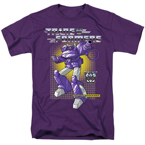Transformers Shockwave Adult Unisex Tshirt Size S-2X
100% Cotton High Quality Pre Shrunk Machine Washable T Shirt
