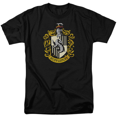 Harry Potter - Hufflepuff Crest Adult Unisex Tshirt Size S-2X
