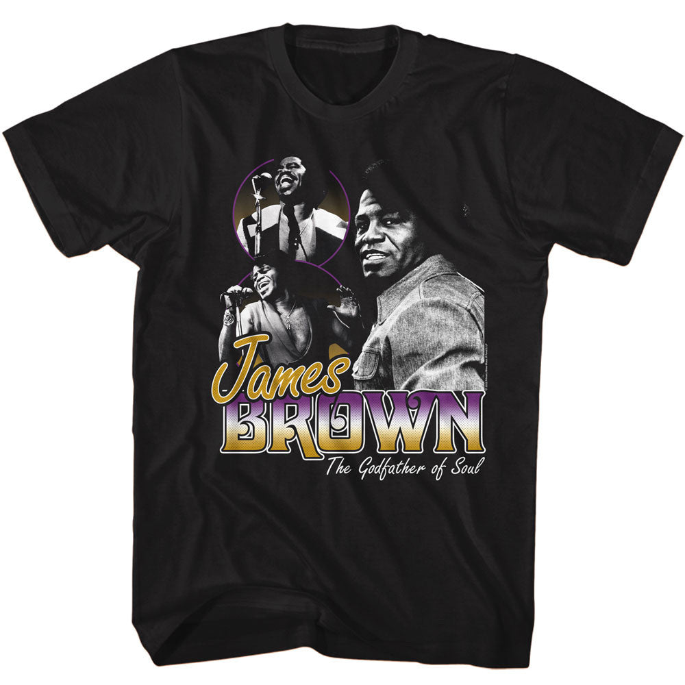 James Brown Godfather of Soul Adult/Unisex Tshirt Size S-2X
100% cotton high quality pre shrunk machine washable t-shirt

