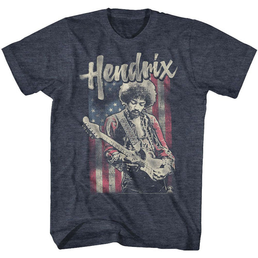 Jimi Hendrix-Hendrix Flag Adult/Unisex Tshirt Size S-2X
100% cotton high quality pre shrunk machine washable t-shirt