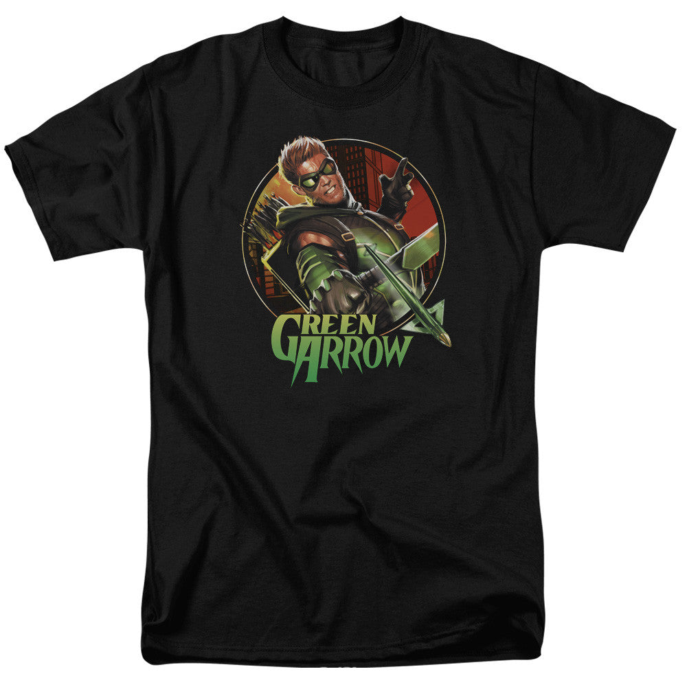 Green Arrow-Sunset Archer
100% cotton high quality pre shrunk machine washable t-shirt