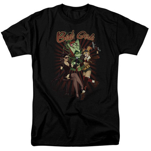 DC Comics Bad Girls Adult/Unisex Tshirt Size S-2X
100% Cotton High Quality Pre Shrunk Machine Washable Tshirt