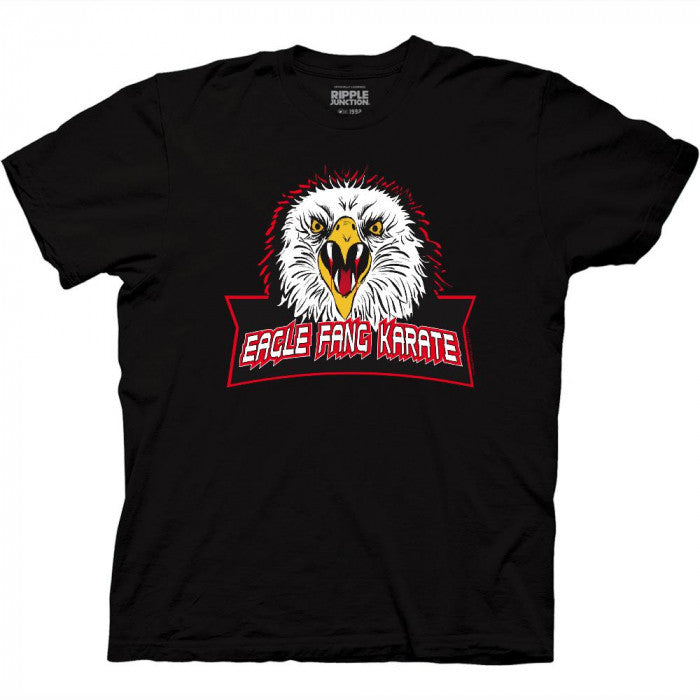 Cobra Kai Eagle Fang Adult Unisex Tshirt Size S-2X
100% Cotton High Quality Pre Shrunk Machine Washable T Shirt
