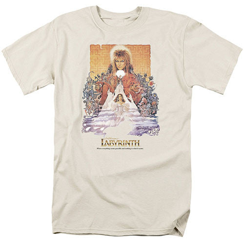 Labyrinth Movie Poster Adult Unisex Tshirt Size S-2X
100% Cotton High Quality Pre Shrunk Machine Washable T Shirt
