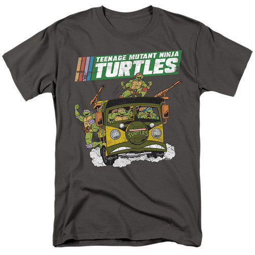 Teenage Mutant Ninja Turtles TMNT  Van Adult Unisex Tshirt S-2X