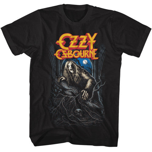 Ozzy Ozbourne -Ozzy bark at the Adult Men's Tshirt Size S-3X