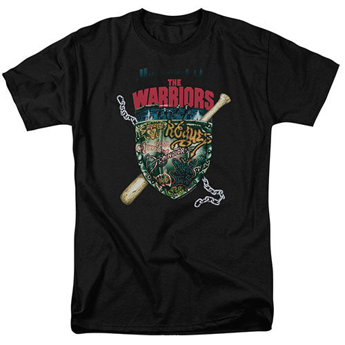 The Warriors  Shield Adult Unisex Tshirt Size S-2X