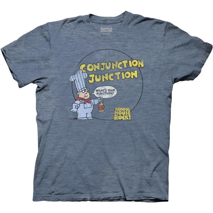 Schoolhouse Rock Conjunction Junction Adult/Unisex Tshirt Size S-2X
100% Cotton High Quality Pre Shrunk Machine Washable T Shirt
