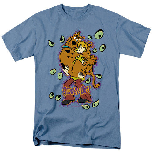 Scooby Doo-Being Watched Adult Unisex Tshirt Size S-2X