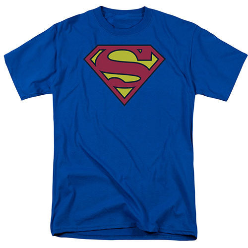 DC Comics  Superman Classic Logo  Adult/Unisex  Tshirt Size S-2X