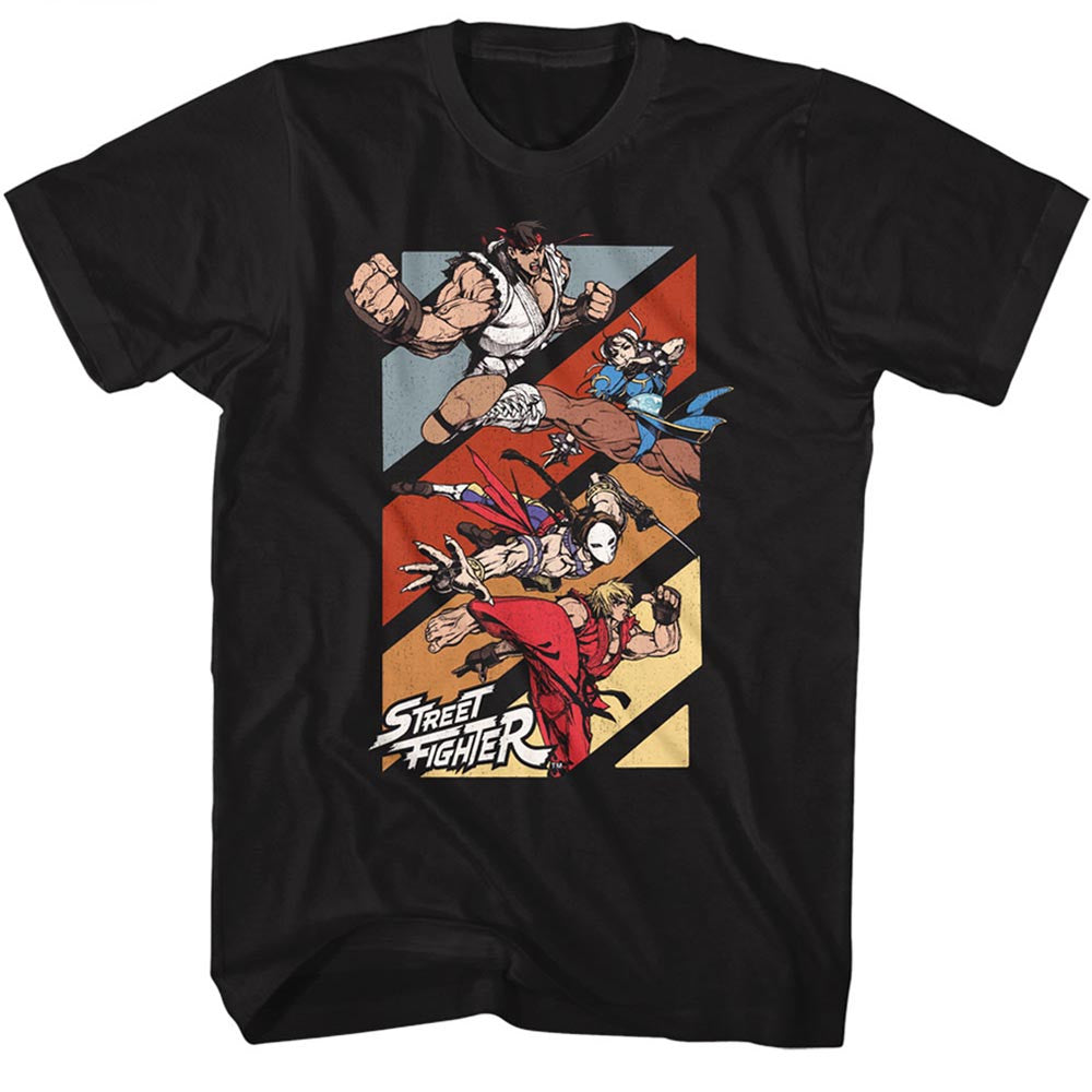 Street Fighter - Four Fighters Adult/Unisex Tshirt Size S-3X
100% Cotton High Quality Pre Shrunk Machine Washable T Shirt