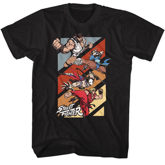 Street Fighter - Four Fighters Adult/Unisex Tshirt Size S-3X
100% Cotton High Quality Pre Shrunk Machine Washable T Shirt