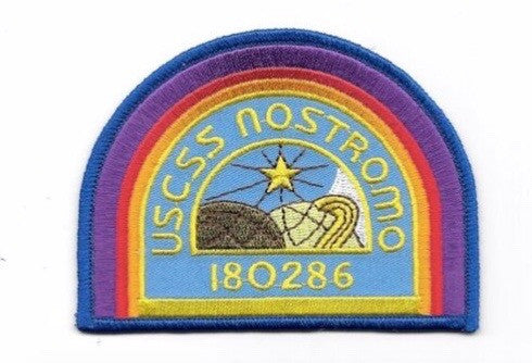 Aliens USCSS Nostromo 180286 Officers Crew Embroidered Shoulder Patch -new