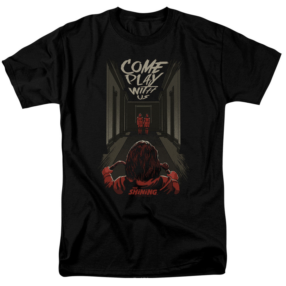 The shining-come and play with us adult unisex t-shirt
100% Cotton High Quality Pre Shrunk Machine Washable T Shirt
