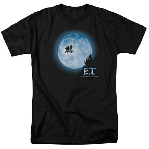 E.T. The Extra Terrestrial  Moon Scene Adult Unisex Tshirt Size S-2X