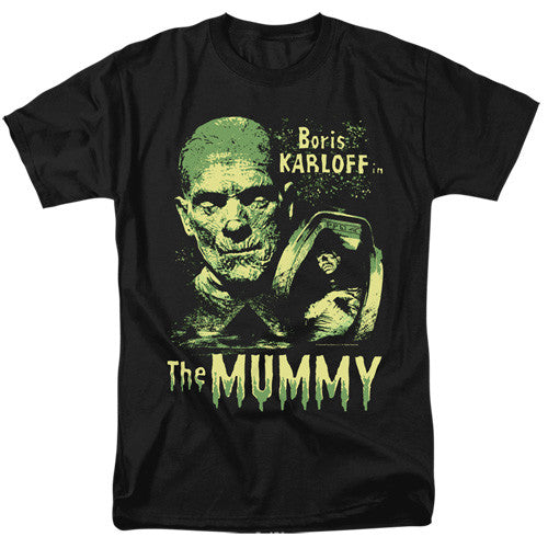 Universal Monsters-The Mummy Adult Unisex Tshirt Size S-2X
100% Cotton High Quality Pre Shrunk Machine Washable T Shirt