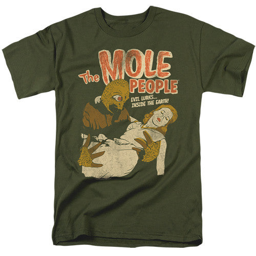 Universal Monsters The Mole People Adult Unisex Tshirt Size S-2X
100% Cotton High Quality Pre Shrunk Machine Washable T Shirt