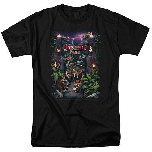 Jurassic Park Welcome to the Park  Adult Unisex Tshirt Size S-2X