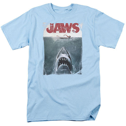 Jaws Title Adult  Unisex Tshirt Size S-2X