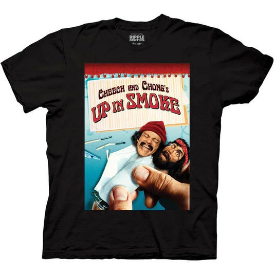 Cheech and Chong Up in Smoke Poster Adult/Unisex Tshirt Size S-2X
100% Cotton High Quality Pre Shrunk Machine Washable T Shirt