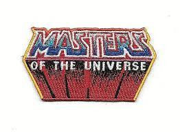 Masters of the Universe Logo (He-man) Embroidered Patch - New