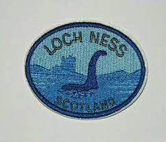 Loch Ness, Scotland Embroidered Patch -new