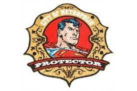 Superman, "City of Metropolis Protector" Embroidered Patch -new