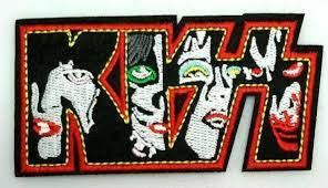 4 inch wide, a new KISS Die-Cut Band Logo with their Faces Within embroidered patch. Sew on or iron on. New.

Please note we will always combine shipping on like items.  Any additional patch or pin will ship for 50 cent per item.  Any additional payment will be reimbursed to your Paypal account.  Thank You.