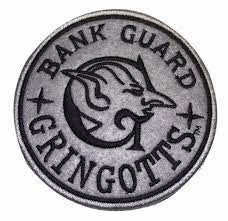 Harry Potter Gringotts Bank Guard Embroidered Patch - New