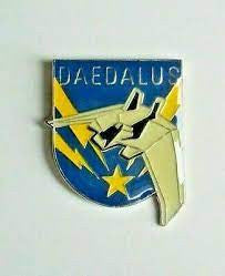 1.5 inches tall. A new Stargate Atlantis Daedalus Ship enamel pin with clutch back.

Please note we will always combine shipping on like items.  Any additional patch or pin will ship for 50 cent per item.  Any additional payment will be reimbursed to your Paypal account.  Thank You