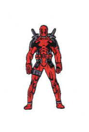 4 inch tall, a new Marvel Comics, Deadpool "Standing" embroidered patch. Sew on or iron on. New.

Please note we will always combine shipping on like items.  Any additional patch or pin will ship for 50 cent per item.  Any additional payment will be reimbursed to your Paypal account.  Thank You.